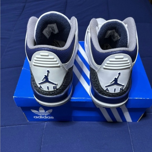 Air Jordan 3 Retro Midnight Navy 2023 Size 11.5 - Picture 4 of 7